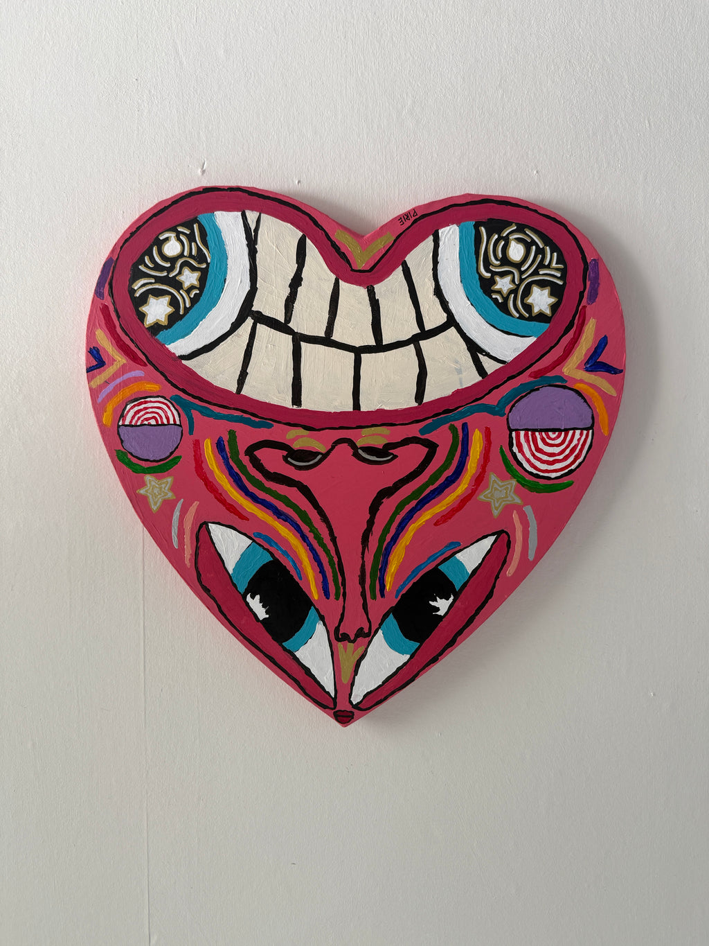 LUVSIDE DOWN (40CM X 40CM)
