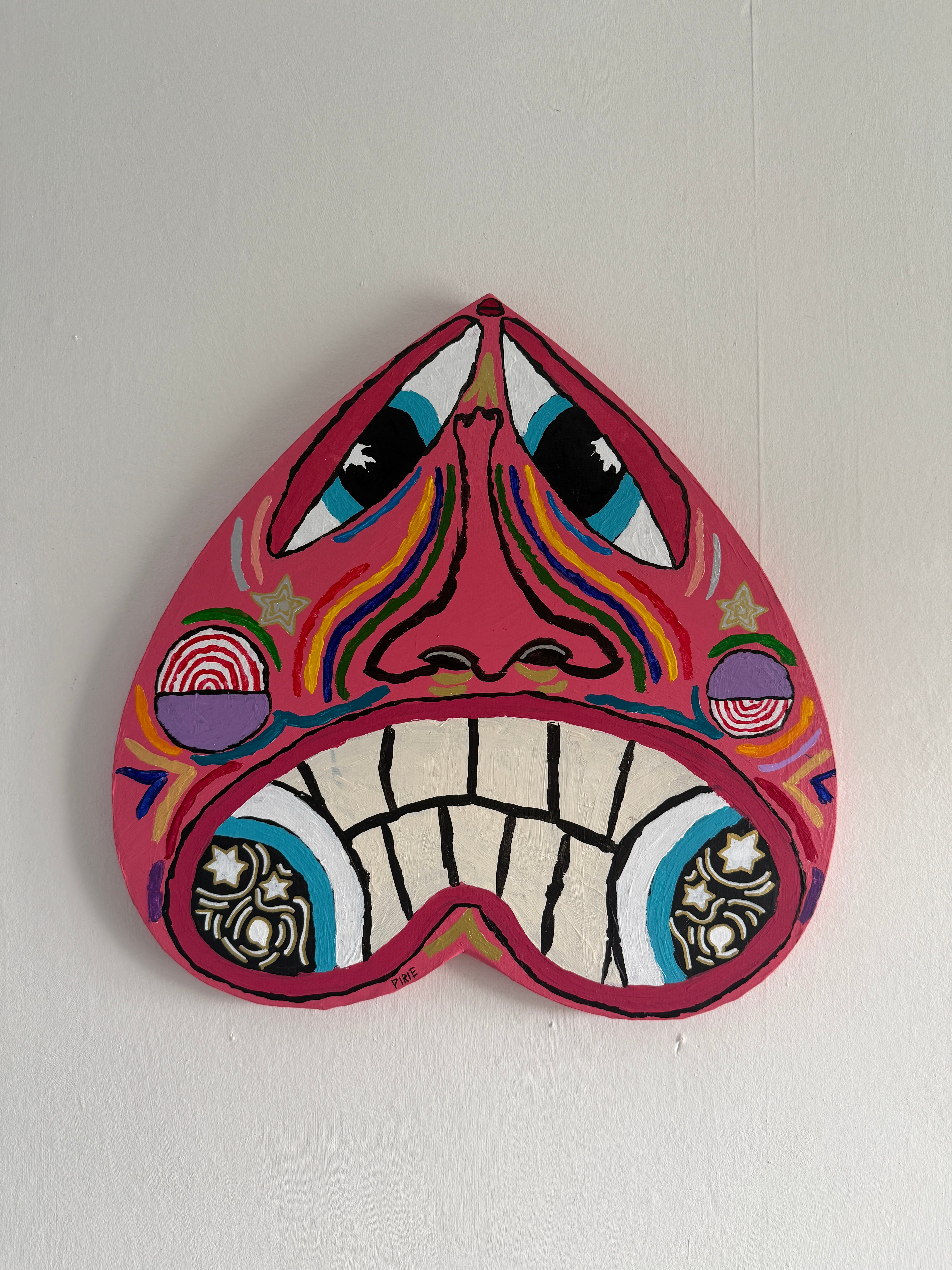 LUVSIDE DOWN (40CM X 40CM)