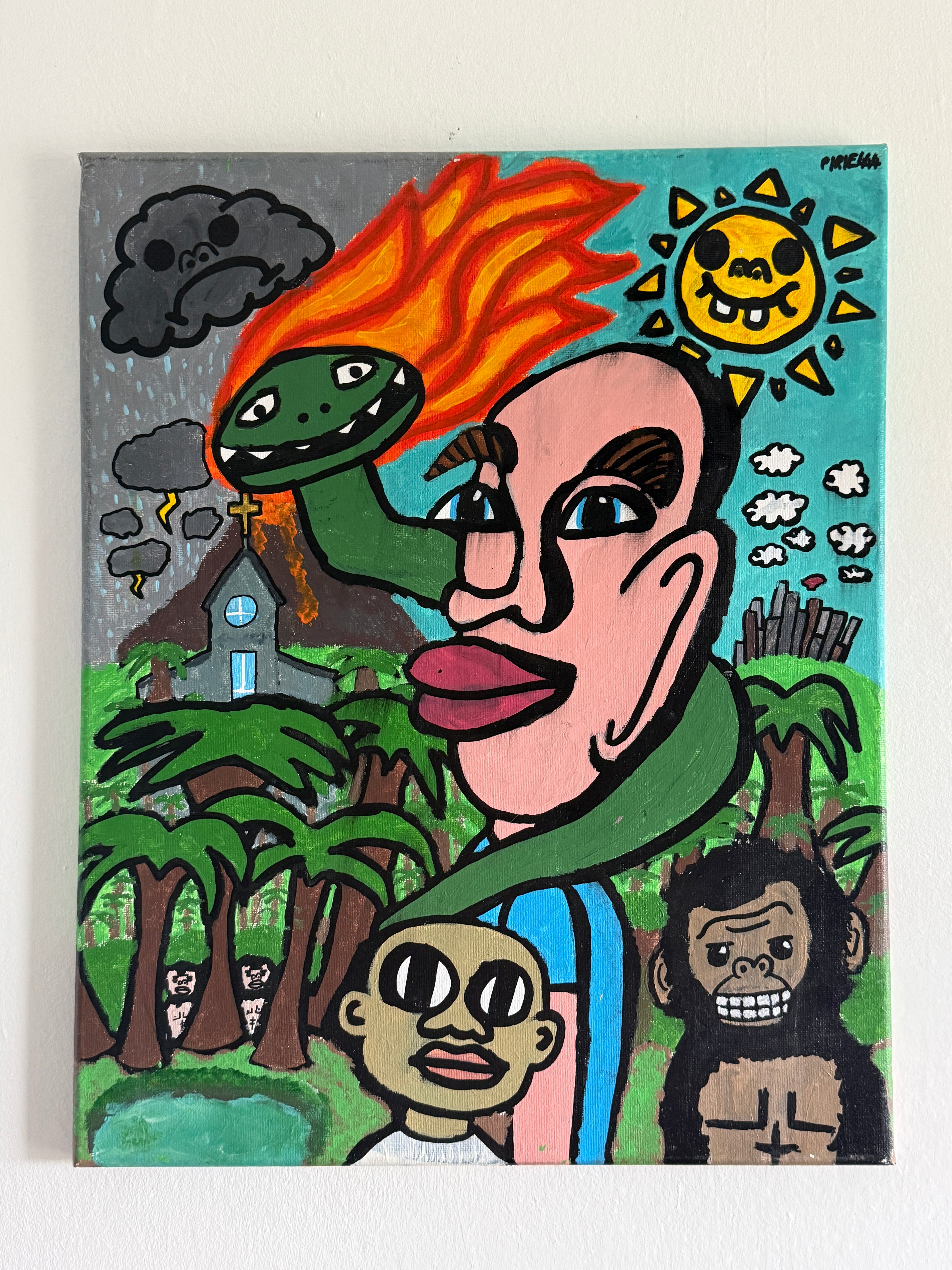 ONE WITH NATURE (40CM X 50CM)