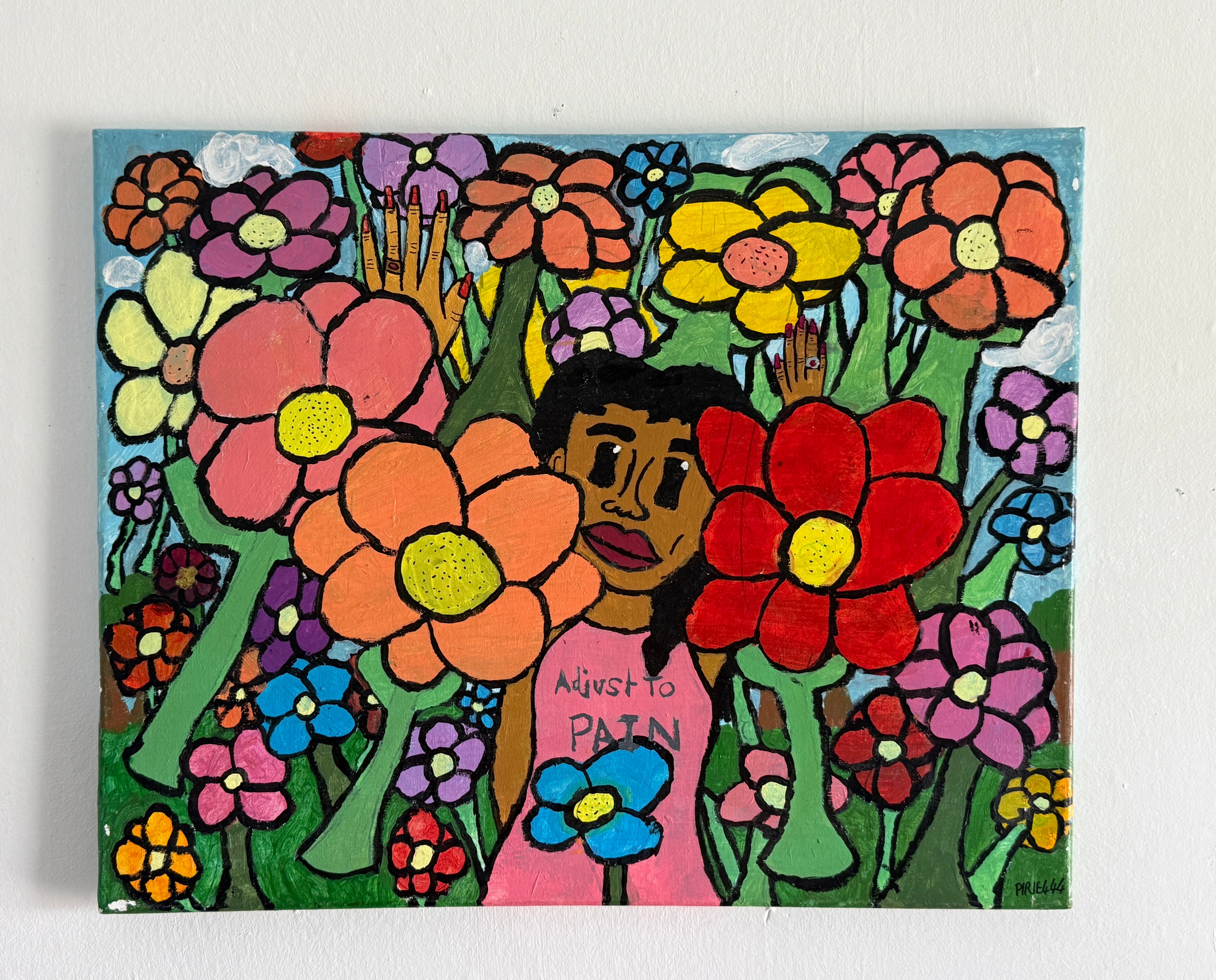 ADJUST TO PAIN (40CM X 50CM)