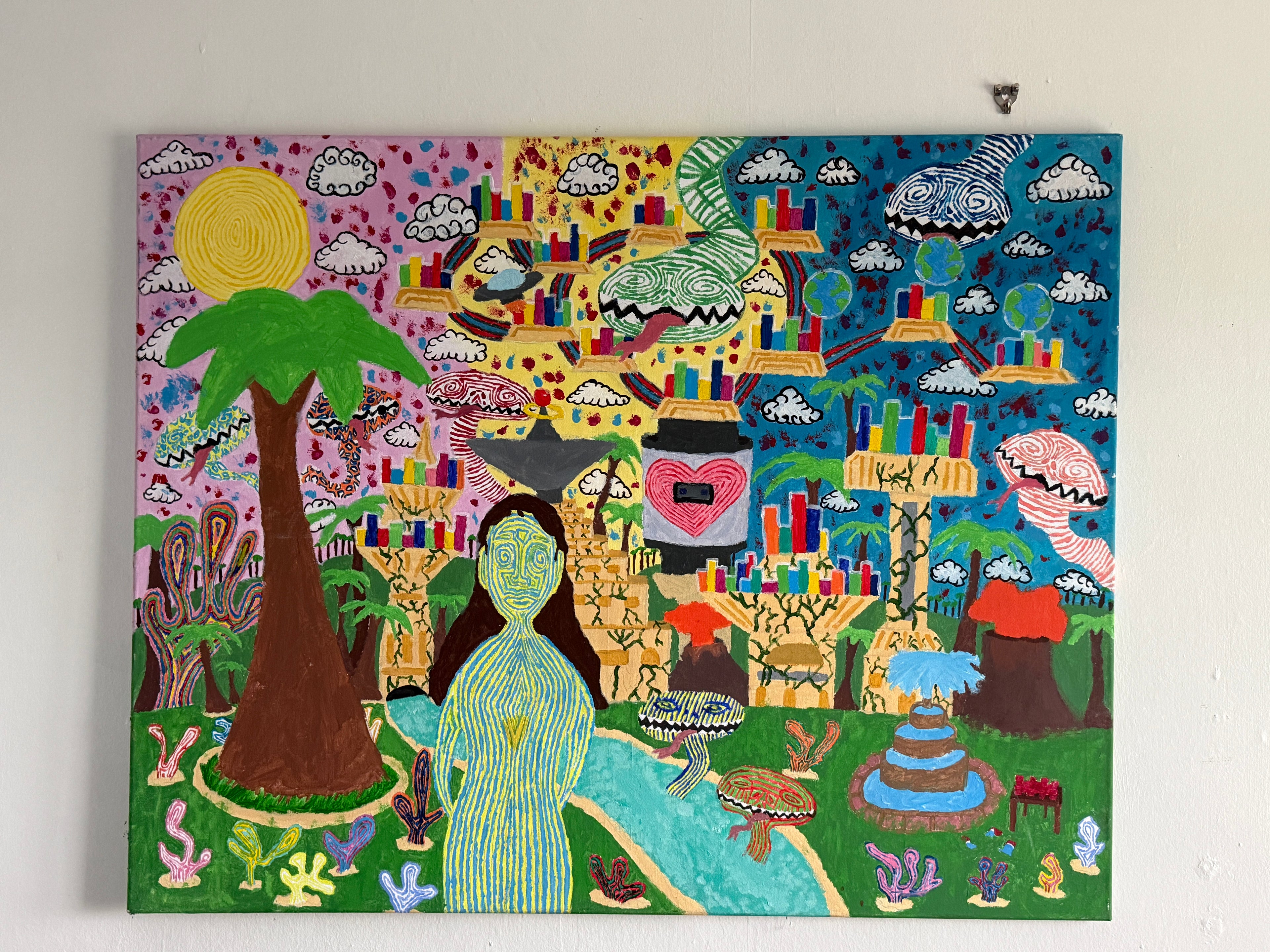 ELECTRIC FEEL (81CM X 101CM)