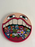 BIGMOUF STRIKES AGAIN (40CM X 40CM)